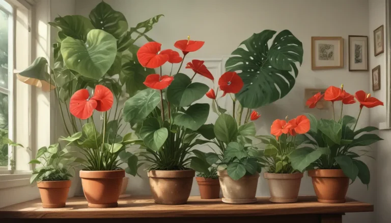 Maximizing Your Home’s Beauty: 7 Stunning Anthurium Houseplants