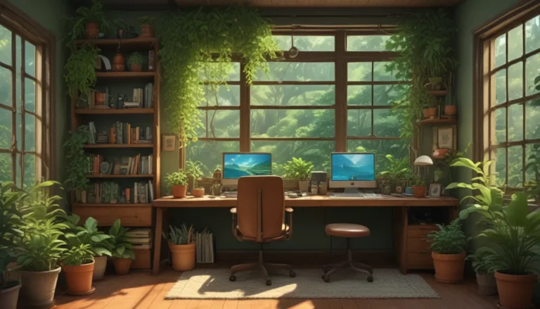 Transforming Your Home Office Into a Green Oasis: A Comprehensive Guide to the Best Plants for Your Workspace