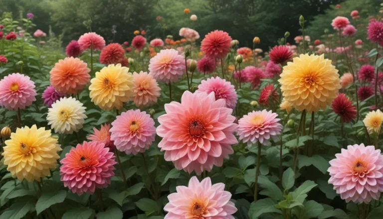 Enhance Your Dahlia Displays with 19 Stunning Flowering Companion Plants