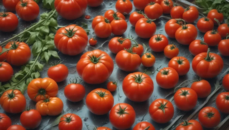 A Detailed Guide to Freezing Fresh Tomatoes: Tips and Tricks for Preserving Your Homegrown Harvest