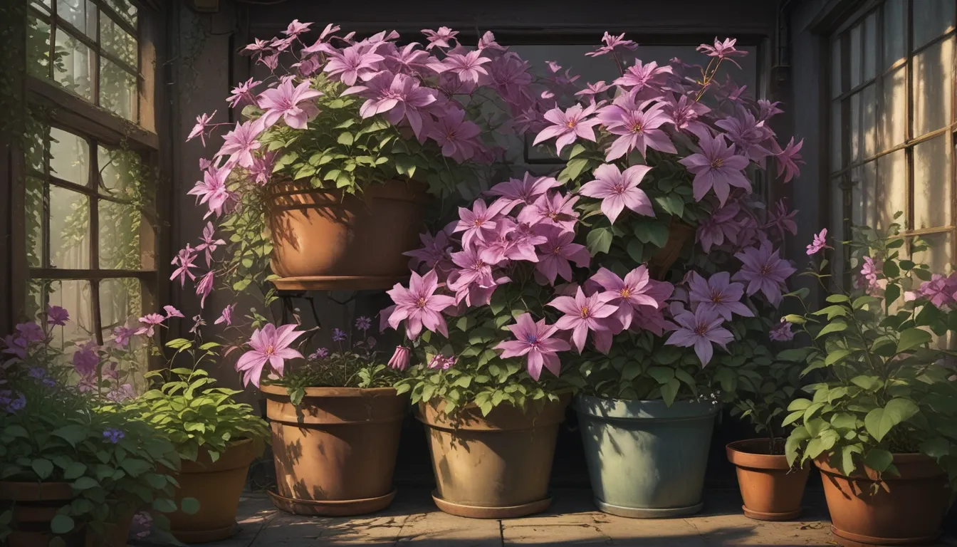 grow clematis container a42ae03c