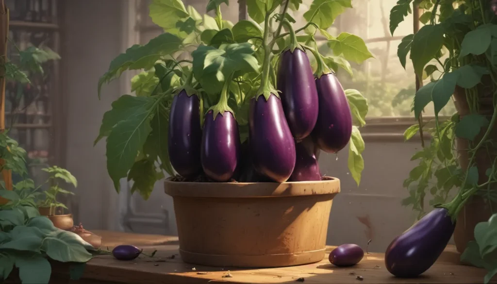 grow eggplant containers a1157e2c