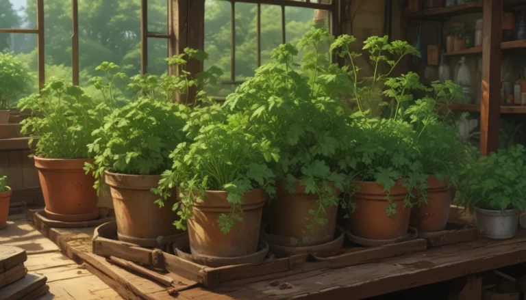 Mastering Parsley: A Complete Guide to Growing and Harvesting in Containers