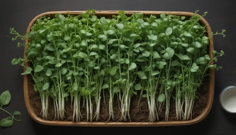 The Ultimate Guide to Growing and Harvesting Pea Shoots for a Gourmet Treat