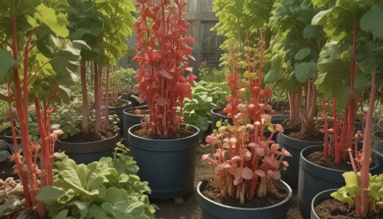 Growing Rhubarb in Containers: An Ultimate Guide for Home Gardeners