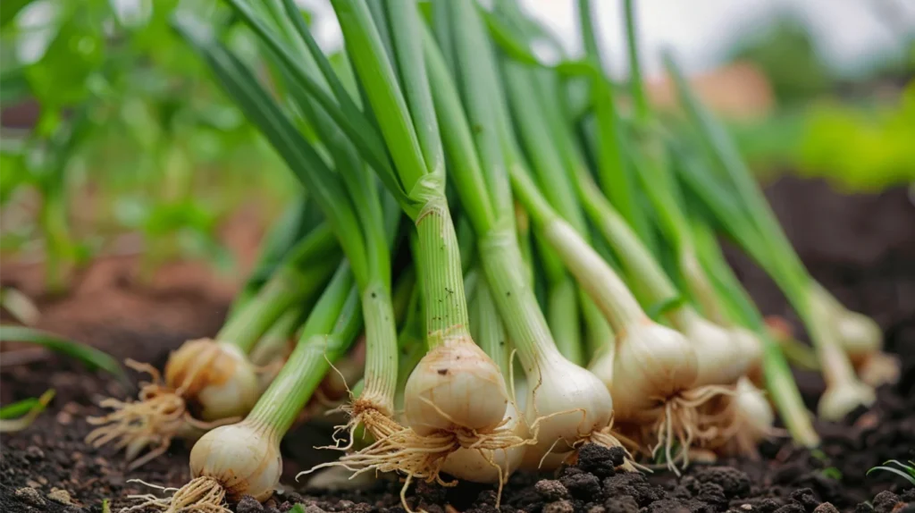 grow scallions