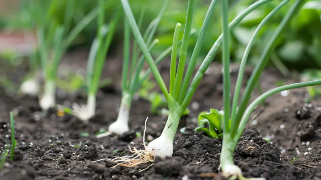 grow scallions