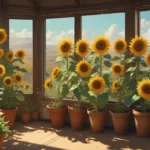 grow sunflowers containers 46b7c9c8