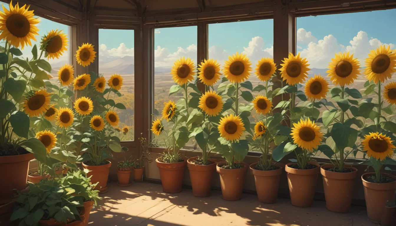 grow sunflowers containers 46b7c9c8