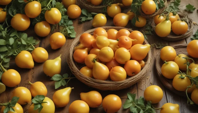 An In-Depth Guide to Growing Perfect Yellow Pear Tomatoes