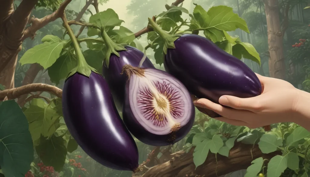 hand pollinate eggplant a11457dd