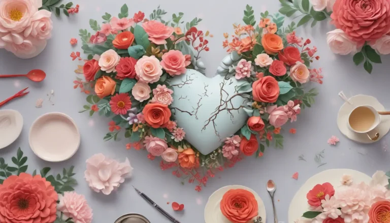 Create a Romantic Blooming Heart Centerpiece in 6 Simple Steps