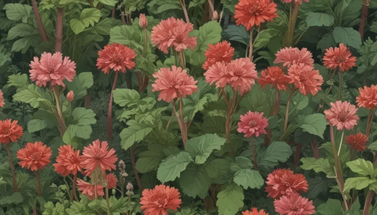 Rhubarb: A Comprehensive Guide to Growing and Caring for Rheum x hybridum, R. rhabarbarum Plants