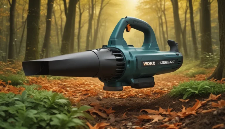 The Best Cordless Leaf Blower: Worx WG584 40V Power Share Turbine Review